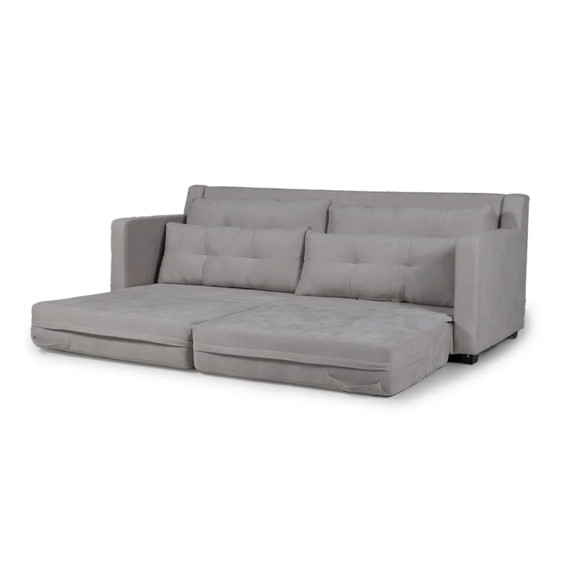 Sofá Cama Nizza - Tela Microfibra - 9248 (Beige) en Beige - Sillones y sofás, Uruguay | NYR, vista 3