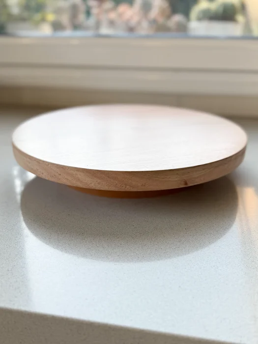 Pie de torta giratorio bajo en Madera natural - Decoración, Uruguay | Dreams On Time, vista 6