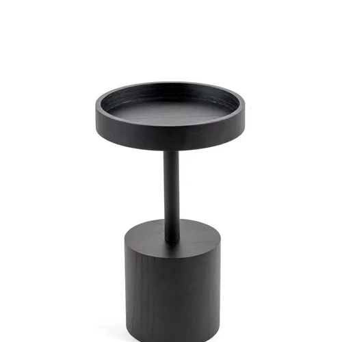 MESA LATERAL STAR G CINAMOMO NEGRA 40X40X60H CM, Uruguay | Vinibel