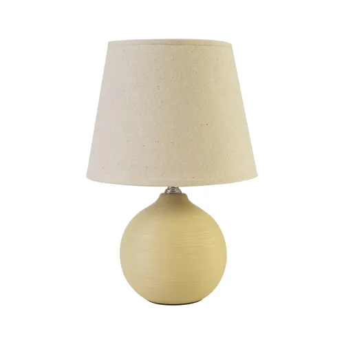Lámpara Portátil De Mesa Ceramica Gris 3181 en Beige - Lámparas de mesa, Uruguay | Divino