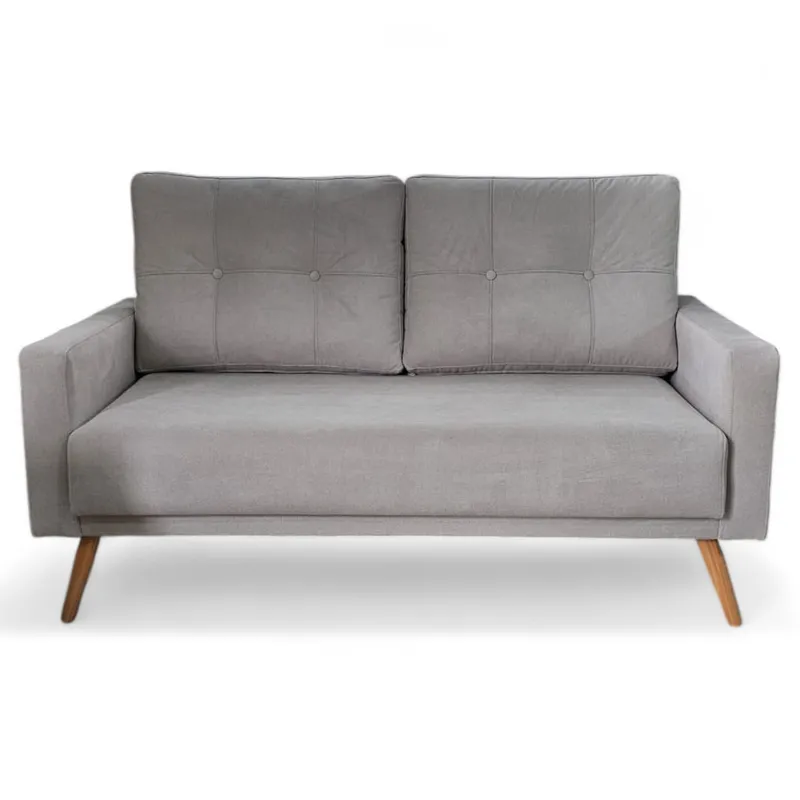 Sofá Aimara de 2 cuerpos - Muebles Da Vinci en Gris - Sillones y sofás, Uruguay | Muebles Da Vinci