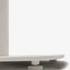 Mesa redonda de exterior Dina blanco con pie de metal con acabado pintado blanco Ø 68x70cm en Blanco - Mesas de comedor, Uruguay | Kavehome, vista 3 de 5