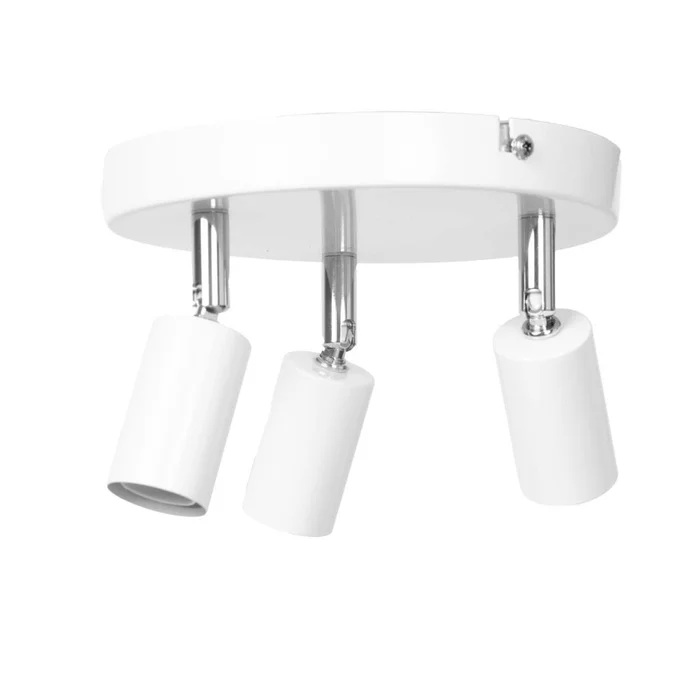 Lampara De Techo Metal Blanco Ls92774 en Blanco - Lámparas colgantes, Uruguay | Divino