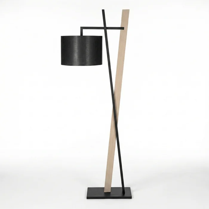 Nativo Linear Black & Wood - Lámparas de pie, Uruguay | La Perla