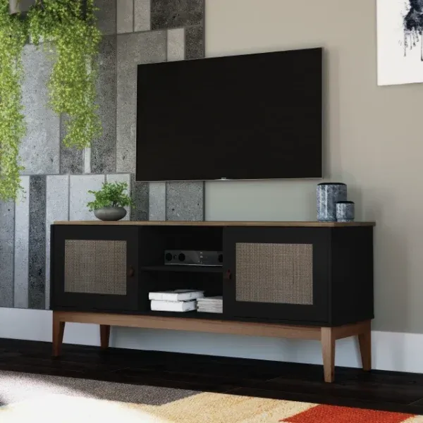 MARCO en Negro - Muebles para TV, Uruguay | Palermo Casa Deco