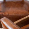 BUTACA WOOLY - WALNUT Y CUERO ITALIANO ENVEJECIDO - Butacas, banquetas y puffs, Uruguay | La Iberica, vista 16 de 22