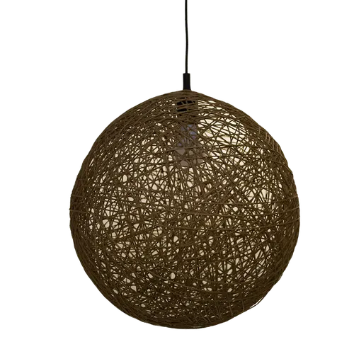 Luminaria Colgante Esfera 40 cm - Hilo de cartón - Lámparas colgantes, Uruguay | Bascuhouse