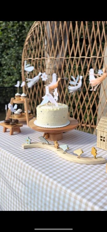 Pie de Torta alta triple fleco– 30cm - Decoración, Uruguay | Dreams On Time, vista 21