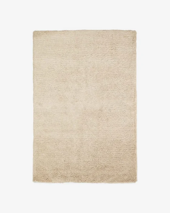 Alfombra Neade de algodón y poliéster beige 200 x 300 cm en Beige - Alfombras, Uruguay | Kavehome