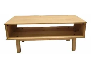 Mesa de centro Mel Linea Nordica en Madera Maciza en Madera natural - Mesas de living, Uruguay | Quesal, vista 4
