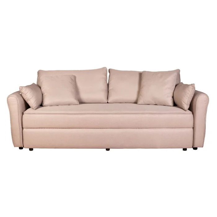 Sofá Cama Tela Natural-beige Alabama Beige en Beige - Sillones y sofás, Uruguay | Divino, vista 2