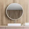 Espejo Redondo 70 cm - Blanco - Espejos, Uruguay | Berna home, vista 2 de 2