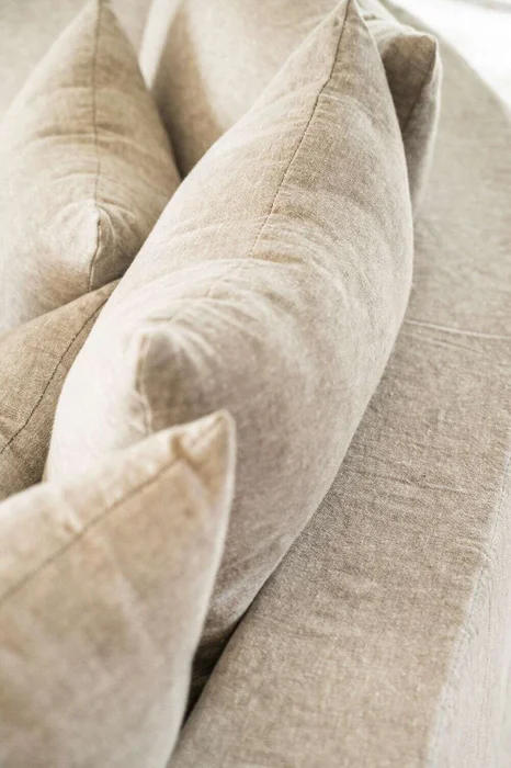 SILLON LUNA - OVAL - LINO GRIS MEDIO en Gris - Sillones y sofás, Uruguay | La Iberica, vista 8