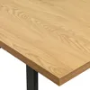 Mesa de comedor AABENRAA 90x160 color roble en Roble/negro - Mesas de comedor, Uruguay | JYSK, vista 2 de 5