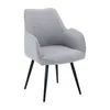 Silla Giratoria Lusso - Tela Rústica - W83 (Gris) en Gris - Butacas, banquetas y puffs, Uruguay | NYR, vista 1 de 5