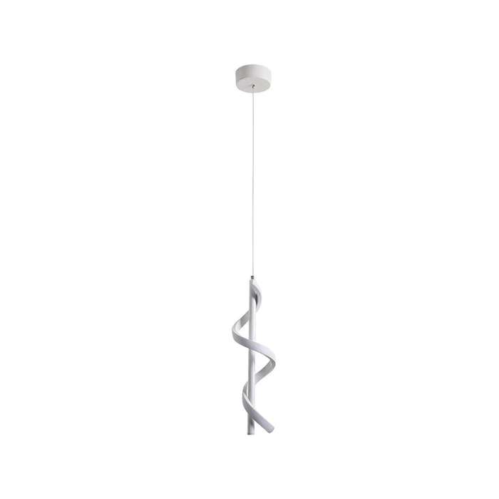 Lámpara Colgante LED Ribeiro Blanco en Blanco - Lámparas colgantes, Uruguay | Serlux, vista 6