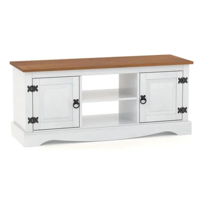 Promo Rack de TV + Paneleros Linea Naturale - Blanco en Blanco - Muebles para TV, Uruguay | La Cueva Muebles, vista 6