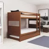 Tricama Cucheta Captain - 1 Plaza - B103 - Marron en Marrón - Dormitorio, Uruguay | Rústico Hogar, vista 2 de 2