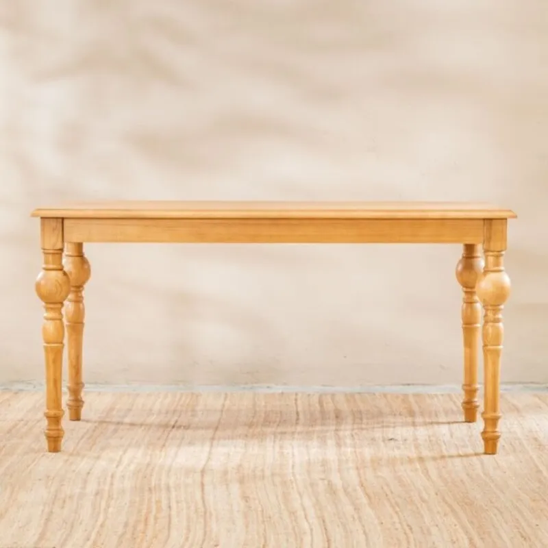 Mesa De Comedor Paul Teak 150 Cm en Madera natural - Mesas de comedor, Uruguay | Aihaus