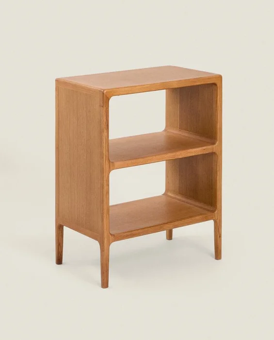 MUEBLE AUXILIAR ROBLE MIEL INDIVIDUAL - Bibliotecas, Uruguay | Zara Home, vista 3