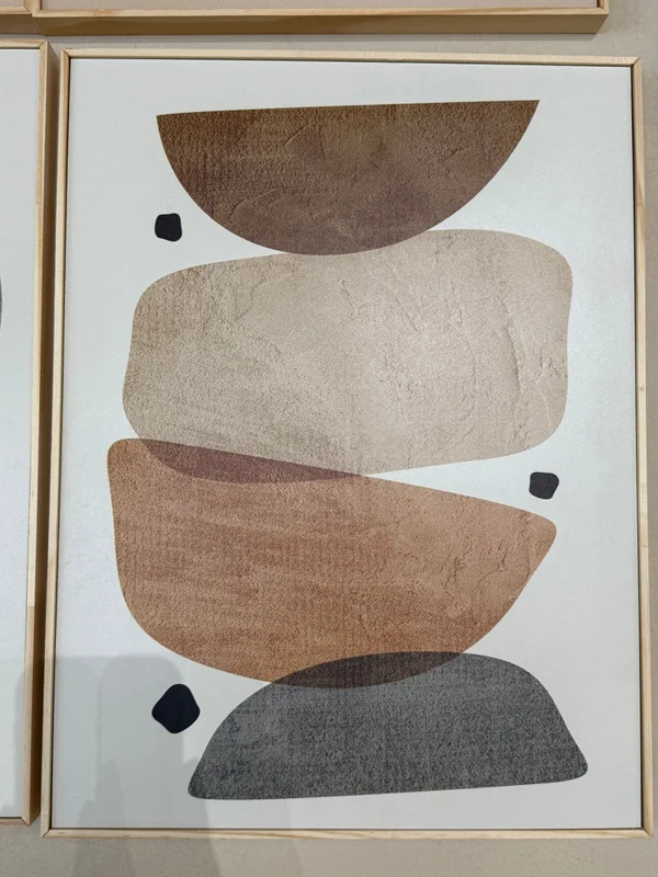 Kit 3 Cuadros – Abstracto Celeste – 30 X 40 en Multicolor - Decoración de pared, Uruguay | Berna Home, vista 5