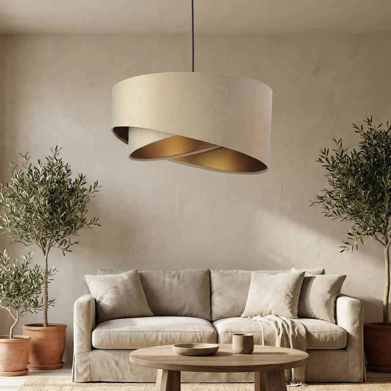 Colgante Aura Envolvente Aurum en Beige - Lámparas colgantes, Uruguay | La Perla, vista 3