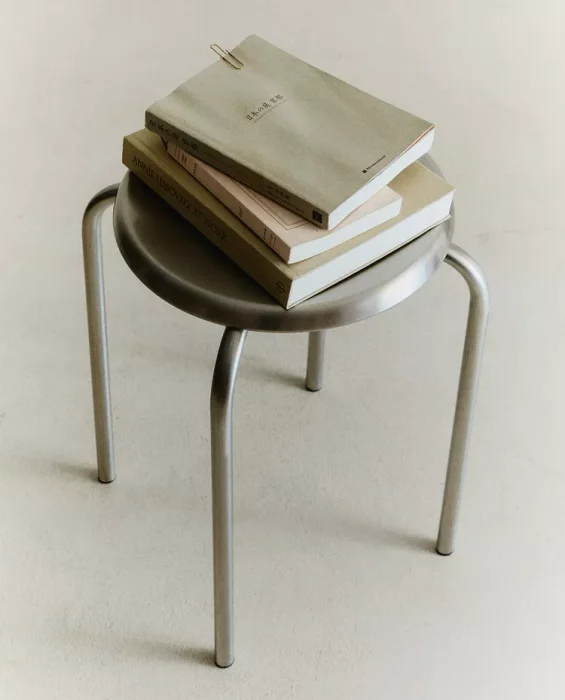 TABURETE ACERO INOXIDABLE en Plateado, Uruguay | Zara Home