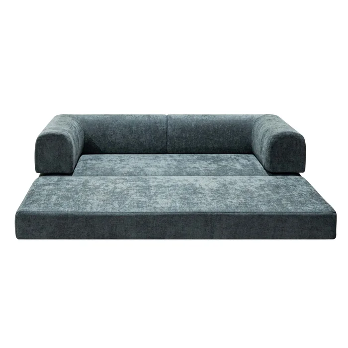 Sofá Cama Espuma Gris Nube Gris Osc en Gris - Sillones y sofás, Uruguay | Divino, vista 4