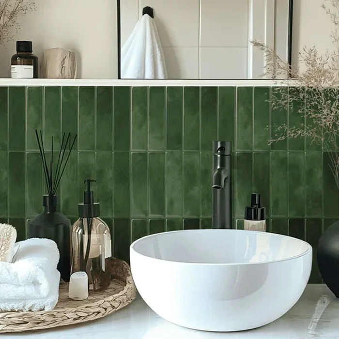 Azulejos adhesivos para cocina baño 10uds - Verde en Verde - Decoración, Uruguay | Buho Store, vista 3