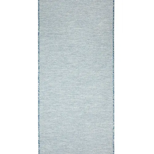 ALFOMBRA TERRAZA 21419 067X200 IVORY/SILVER/BLUE en Multicolor - Textiles, Uruguay | Vinibel