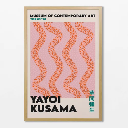 Yayoi Kusama - MoCA en Multicolor - Láminas, Uruguay | La Cuadrería