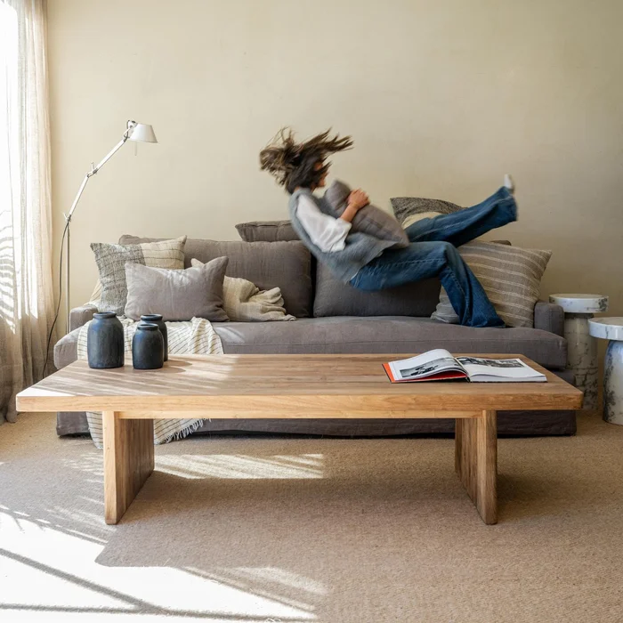 Sillón Cecile 240 lino Vizón en Gris - Sillones y sofás, Uruguay | De Arcos