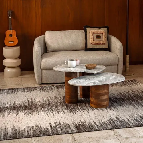 MESA AUXILIAR SUKI BLANCO SET x 3 - Mesas de comedor, Uruguay | Viasono