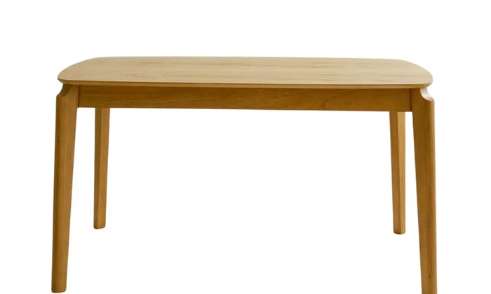 Mesa BRIDA 2.20 m Madera en Madera natural - Mesas de comedor, Uruguay | Finkel
