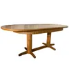 Mesa Ovalada Extensible en Marrón - Mesas de comedor, Uruguay | Fabrica Italiana, vista 2 de 3