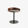 Mesa auxiliar Kaori Ø 46 cm en Marrón - Mesas de arrimo, Uruguay | Kavehome, vista 1 de 4