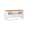 Rack Linea Boston - Blanco en Multicolor - Muebles para TV, Uruguay | La Cueva Muebles, vista 2 de 2