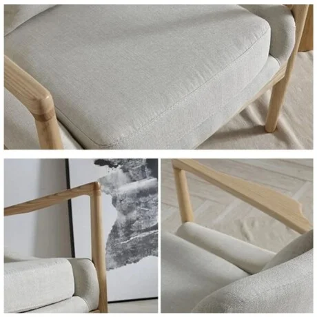 Promo 2 Butacas Nordicas Zen en Beige - Butacas, banquetas y puffs, Uruguay | La Cueva Muebles, vista 20