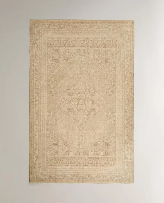 ALFOMBRA ALGODÓN en Beige - Alfombras, Uruguay | Zara Home, vista 2