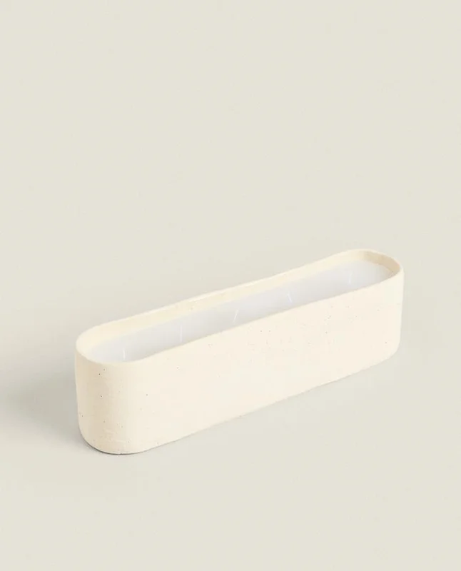 VELA DECORATIVA ALARGADA CERÁMICA - Velas y Portavelas, Uruguay | Zara Home, vista 3