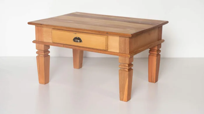 MESA RATONA TRANCOSO 80x60 en Madera natural - Mesas de living, Uruguay | Fundamento Muebles, vista 2