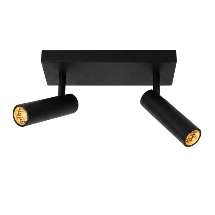 Luminaria Nano Madison Orientable de Adosar x2 Negro en Negro - Lámparas colgantes, Uruguay | Serlux, vista 2