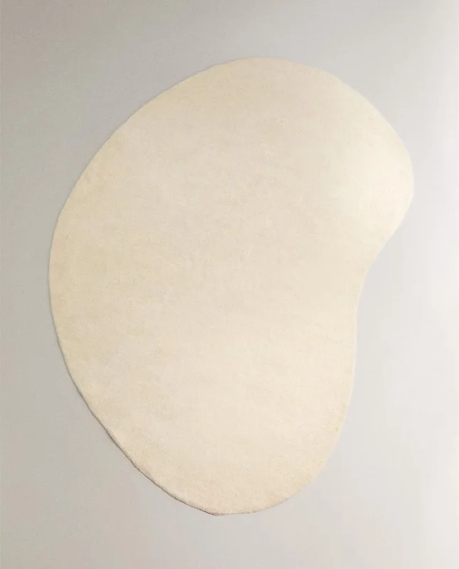 ALFOMBRA IRREGULAR LANA LISA en Beige - Alfombras, Uruguay | Zara Home, vista 3