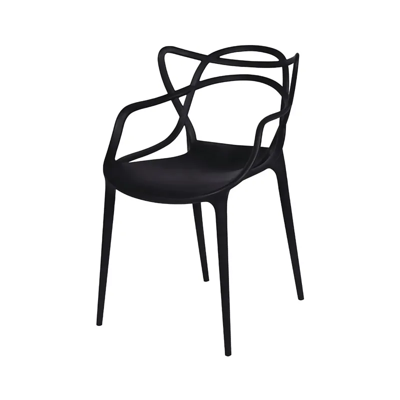Silla Solna - Negro en Negro - Sillas, Uruguay | Rústico Hogar