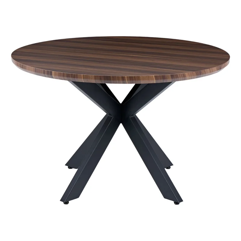 Mesa de Comedor Sfera - Roble Oscuro en Marrón - Mesas de comedor, Uruguay | Nyr, vista 5