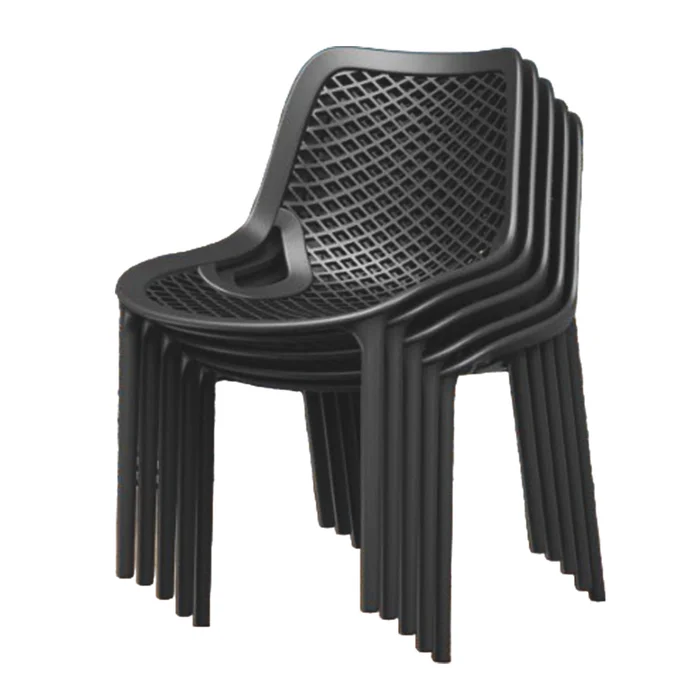 Silla Nantes interior exterior Negro - Butacas, banquetas y puffs, Uruguay | Decotech, vista 7