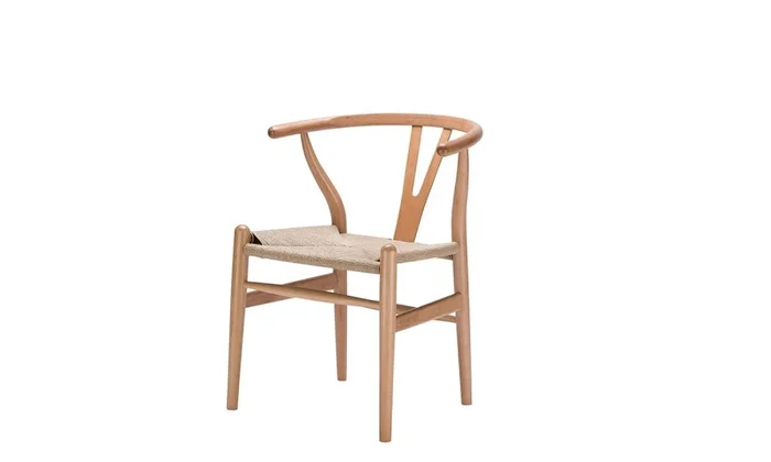 Silla WISHBONE en Madera - Natural en Madera natural - Sillas, Uruguay | Finkel