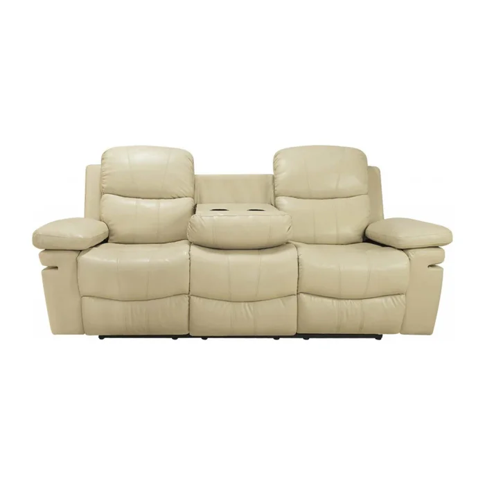 Sillón Reclinable 3 Cuerpos Pu Natural-beige Mr2138 Cream en Beige - Sillones y sofás, Uruguay | Divino, vista 7