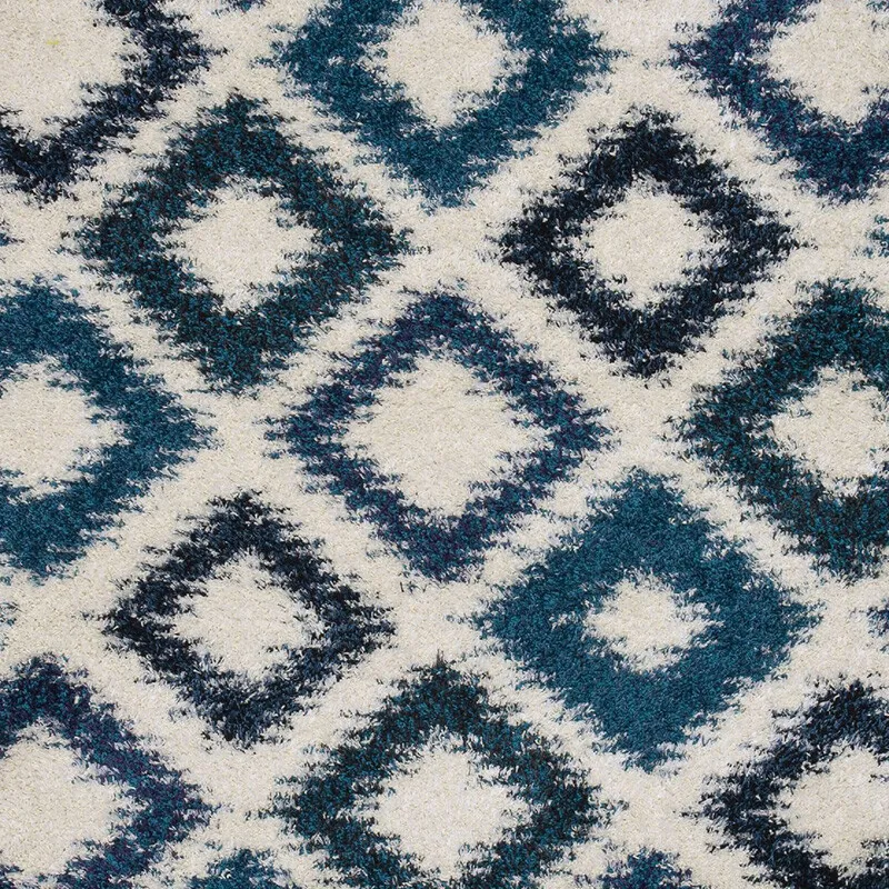 ALFOMBRA BARCELONA IVORY/SAPPHIRE 158X235 CM en Multicolor - Alfombras, Uruguay | Vinibel