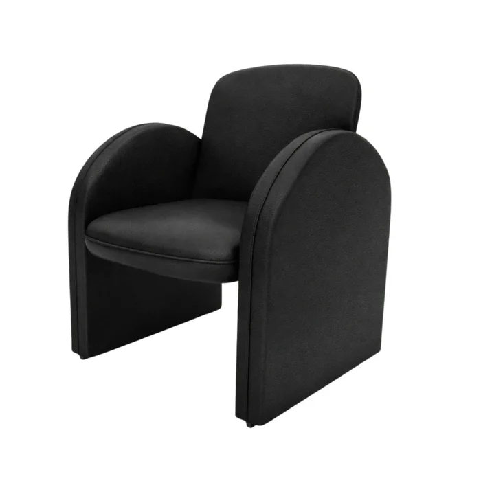 Poltrona Butaca Nayara - Negro en Negro - Sillones y sofás, Uruguay | Ecowood, vista 2